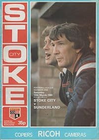 Stoke City v Sunderland 12-Mar-1983