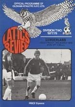 Oldham Athletic v Sunderland 24-Mar-1978
