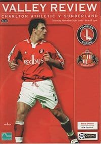 Charlton Athletic v Sunderland 25-Nov-2000