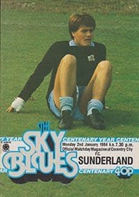 Coventry City v Sunderland 02-Jan-1984