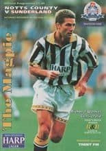 Notts County v Sunderland 05-Nov-1994