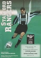 Stafford Rangers v Sutton Coldfield Town 06-Oct-1998