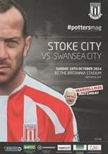 Stoke City v Swansea City 19-Oct-2014
