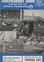 Shrewsbury Town v Swansea City 28-Apr-1971