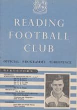 Reading v Swindon Town 17-Dec-1949