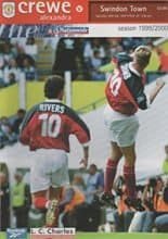 Crewe Alexandra v Swindon Town 18-Sep-1999