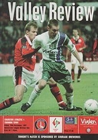 Charlton Athletic v Swindon Town 28-Nov-1997