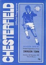Chesterfield v Swindon Town 02-Dec-1978