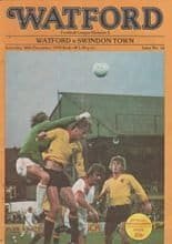 Watford v Swindon Town 30-Dec-1978