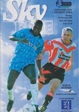 Coventry City v Swindon Town 03-Jan-1994
