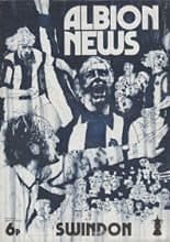 West Bromwich Albion v Swindon Town 03-Feb-1973