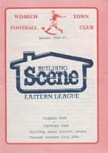 Wisbech Town v Thetford Town 14-Oct-1986