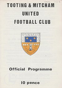 Tooting & Mitcham United v Tilbury 17-Oct-1978
