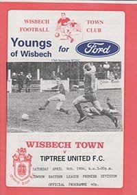 Wisbech Town v Tiptree United 09-Apr-1994