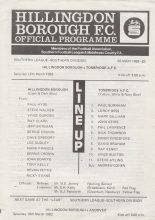 Hillingdon Borough v Tonbridge  12-Mar-1983