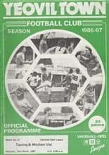 Yeovil Town v Tooting & Mitcham United 14-Mar-1987