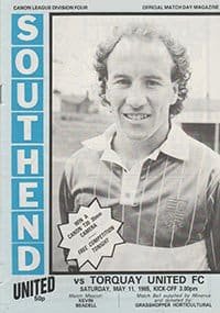 Southend United v Torquay United 11-May-1985