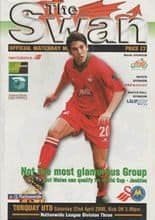 Swansea City v Torquay United 22-Apr-2000