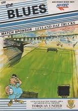 Southend United v Torquay United 26-Feb-1991