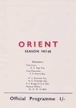 Leyton Orient v Torquay United 26-Aug-1967