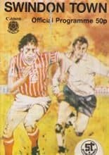 Swindon Town v Torquay United 26-Aug-1985