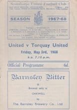 Scunthorpe United v Torquay United 03-May-1968
