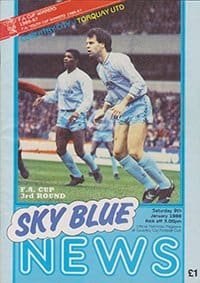 Coventry City v Torquay United 09-Jan-1988
