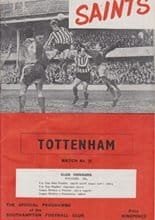 Southampton v Tottenham Hotspur 22-Apr-1967
