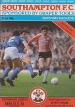 Southampton v Tottenham Hotspur 26-Dec-1987