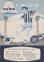 West Bromwich Albion v Tottenham Hotspur 02-Dec-1961