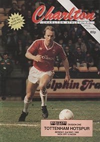 Charlton Athletic v Tottenham Hotspur 02-May-1988