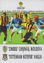 Zimbru Chisinau v Tottenham Hotspur 30-Sep-1999