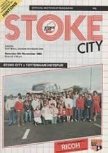 Stoke City v Tottenham Hotspur 05-Nov-1983