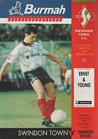 Swindon Town v Tranmere Rovers 17-Mar-1992