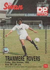 Swansea City v Tranmere Rovers 20-Oct-1989