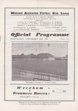 Wrexham v Tranmere Rovers 20-Sep-1961