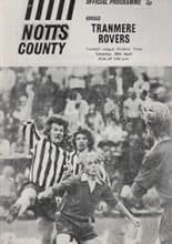 Notts County v Tranmere Rovers 28-Apr-1973