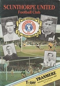 Scunthorpe United v Tranmere Rovers 31-Jan-1987