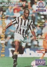 Notts County v Tranmere Rovers 06-Dec-1994