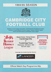 Cambridge City v Trowbridge Town 15-Mar-1995