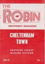 Cheltenham Town v Trowbridge Town 20-Sep-1980
