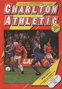 Charlton Athletic v Walsall 10-Jan-1987