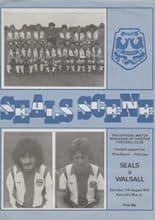 Chester v Walsall 11-Aug-1979