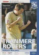 Tranmere Rovers v Walsall 12-Oct-2007