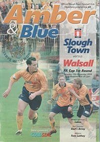Slough Town v Walsall 13-Nov-2004