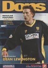 Wimbledon v Walsall 13-Dec-2003
