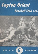 Leyton Orient v Walsall 13-Jan-1962
