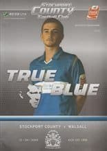 Stockport County v Walsall 13-Apr-2009