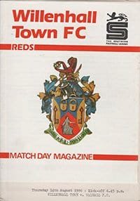 Willenhall Town v Walsall 14-Aug-1986