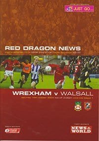 Wrexham v Walsall 16-Oct-2004